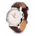 Men's Brown Strap Watch + Women's Black strap Watch